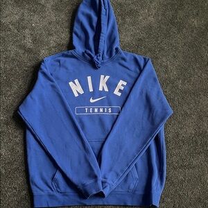 Nike Men's Blue Tennis Hoodie